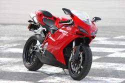 DUCATI 848 CORSE red