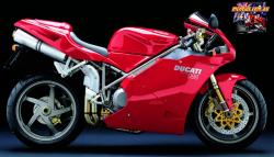 DUCATI 998 R red