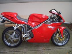 DUCATI 998 red