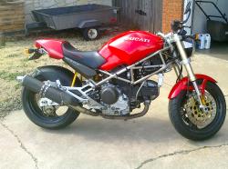 DUCATI MONSTER red