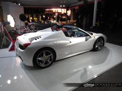 FERRARI 458 SPIDER white