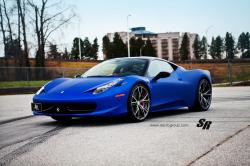 FERRARI 458 blue