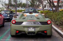 FERRARI 458 green