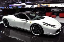 FERRARI 458 white