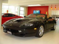 FERRARI 550 BARCHETTA black