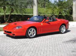 FERRARI 550 BARCHETTA brown