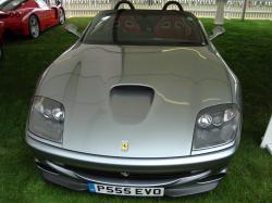 FERRARI 550 BARCHETTA white