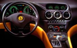 FERRARI 550 interior