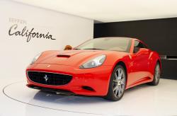 PARIS, FRANCE - OCTOBER 02: Paris Motor Show on October 02, 2008, showing Ferrari California, front view by Maksim Toome