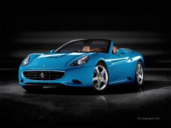 FERRARI CALIFORNIA blue