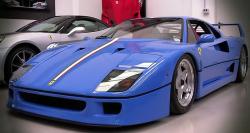 FERRARI F40 blue