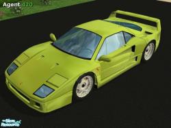 FERRARI F40 green