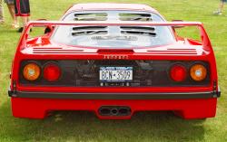 FERRARI F40 red