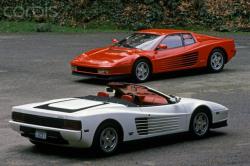 FERRARI TESTAROSSA CABRIO red