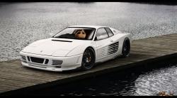 FERRARI TESTAROSSA white