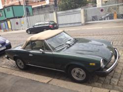 FIAT 124 green