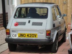 FIAT 126 600 silver