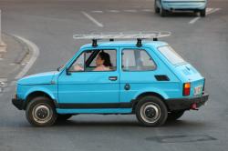 FIAT 126 blue