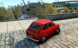 FIAT 126 red