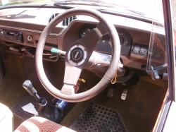 FIAT 127 interior