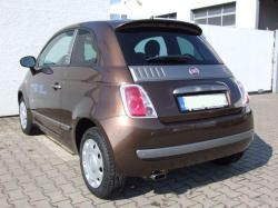 FIAT 500 brown