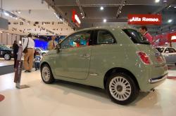 FIAT 500 green