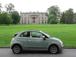 FIAT 500C green