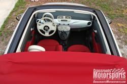 FIAT 500C silver