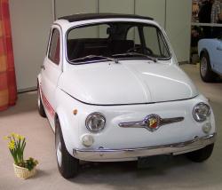 FIAT 500C white