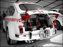 FIAT 600 ABARTH interior