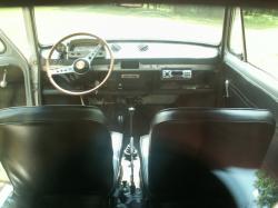 FIAT 850 interior