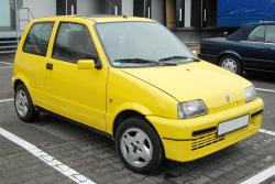 FIAT CINQUECENTO white