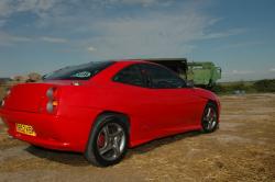 FIAT COUPE red