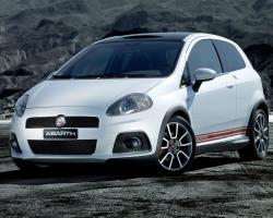 FIAT GRANDE PUNTO white