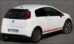 FIAT GRANDE PUNTO white