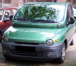 FIAT MULTIPLA green