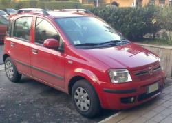 FIAT PANDA red