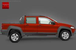 FIAT STRADA ADVENTURE red