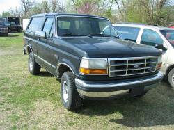 FORD BRONCO black