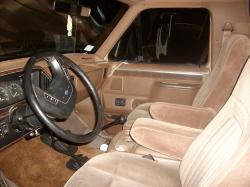 FORD BRONCO interior