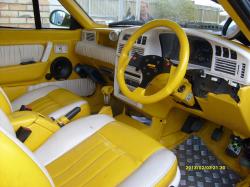 FORD CAPRI 1 interior