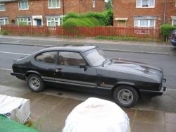 FORD CAPRI black