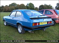 FORD CAPRI blue