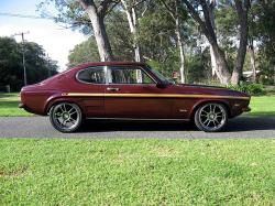 FORD CAPRI brown