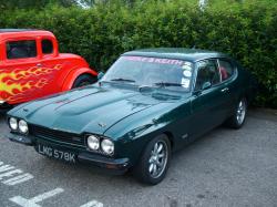 FORD CAPRI green