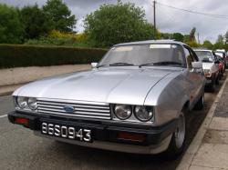 FORD CAPRI silver