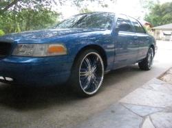 FORD CROWN VICTORIA blue