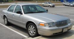 FORD CROWN VICTORIA silver