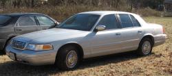 FORD CROWN VICTORIA silver