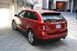 FORD EDGE LIMITED red